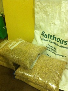 Sack of Pilsner Malt